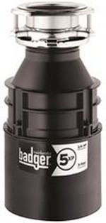 100103 Badger 5xp Garbage Disposal, 0.75 Hp