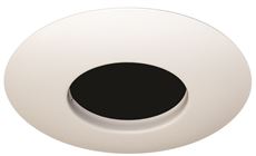 UPC 743243000290 product image for Monument F000028 6 in. White Recessed Open Ring Trim 8 x 3.75 in. - BR30 & PAR30 | upcitemdb.com