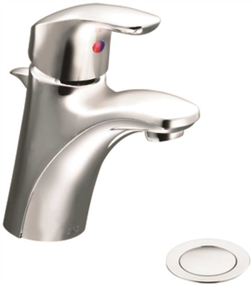 Ca42711 Cfg Baystone Bathroom Faucet Single Lever With Metal Drain 1/2 In. Ips Chrome Lead Free 1.2 Gpm