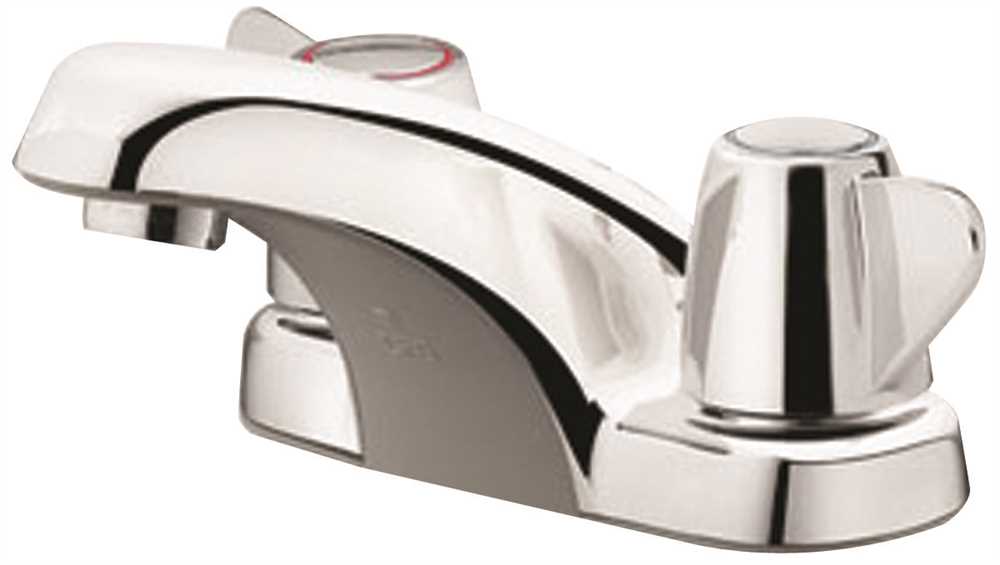 Ca40213 Cfg Cornerstone Bathroom Faucet Two Handle Without Waste Chrome Lead Free 1.2 Gpm