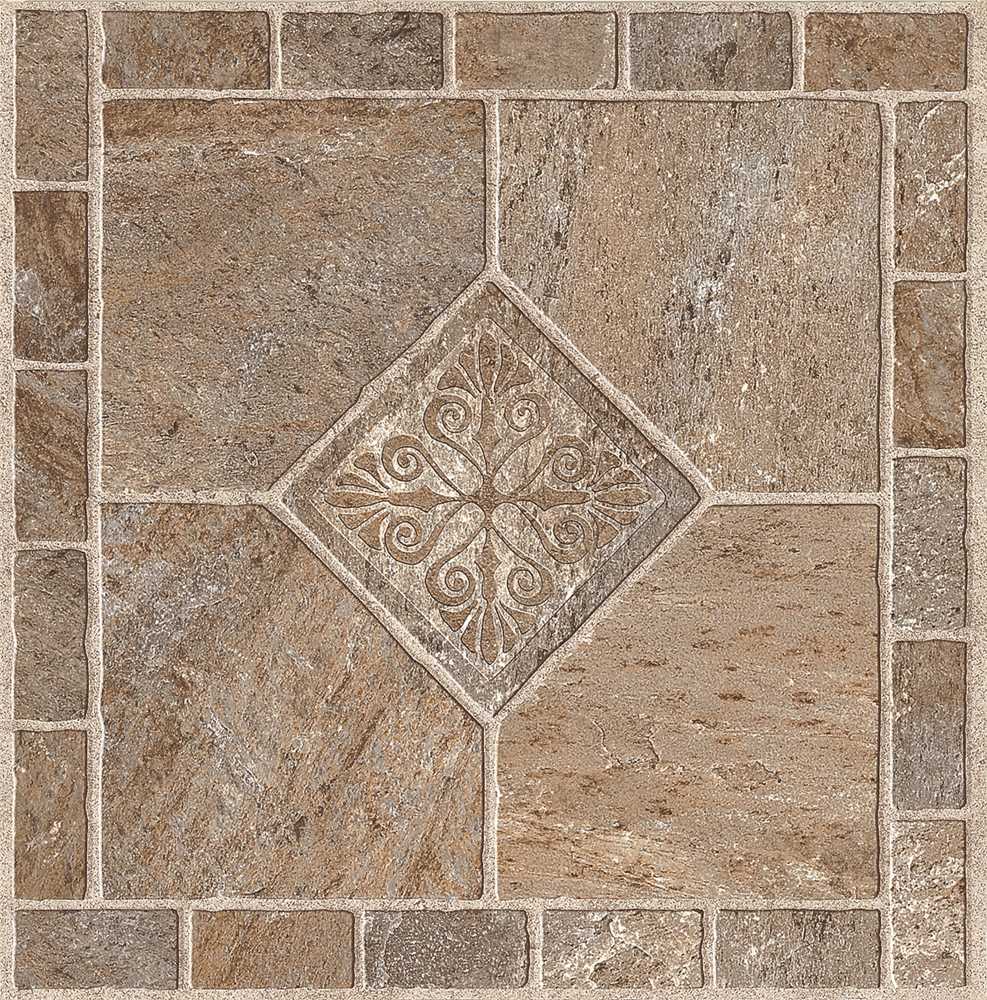 25209 Armstrong Peel N' Stick Tile 12 In. X 12 In. Multicolor Bronze 1.14mm (0.045 In.) / 45 Sq. Ft.