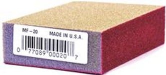 UPC 077089000207 product image for 1030934 Blue Dolphin Sanding Sponge, Medium & Fine, 4 x 2.62 in., 1 in. Thicknes | upcitemdb.com