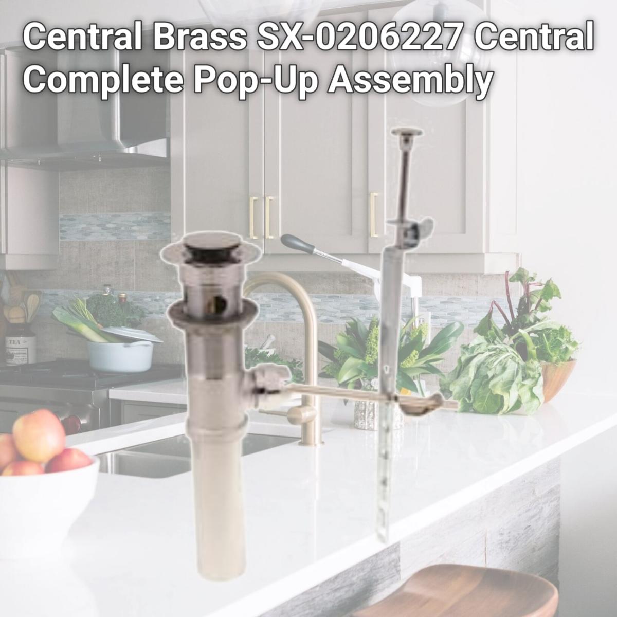 Picture of Central Brass SX-0206227 Central Complete Pop-Up Assembly