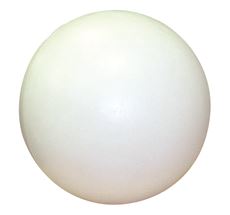 556453 Neckless Ball Globe, 12 In. - White
