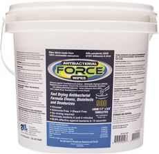 2487234 Care Wipes & Gym Wipe Antibacterial Force Bucket, 900 Sheets