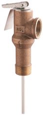 292894 Lead Free Temperature & Pressure Relief Valve, 0.75 In. With 1.75 In. Shank