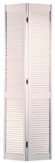 2479239 Full Louver Bi-fold Door, White - 80 X 30 In.