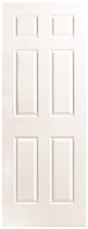 3569316 32 X 80 In. Right Hand 6-panel Prehung With Soliddoor