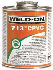 451173 Weld On 713 Cpvc Cement, Pint Orange - 0.25