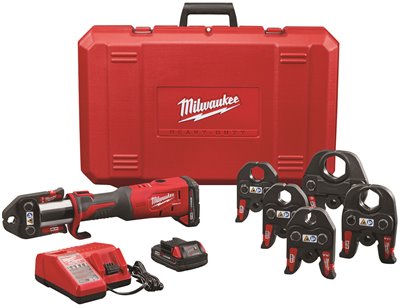 Interline 288990 0.5-2 In. Milwaukee M18 Force Logic Press Tool Kit