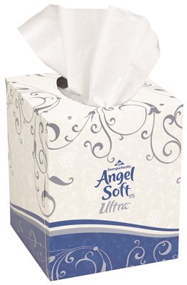 Interline Gpt46560 Angel Soft Ps Facial Tissue Ultra Premium Cube Box