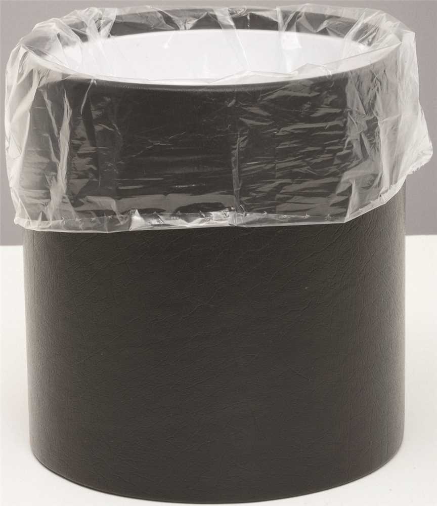 Tibl1212lc Can Liner Trash Bags Ice Bucket 8x12 4 Gal. .6mil Natural 1000 Per Case Flat Pack