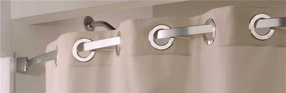 Arcs & Angles Hba00kit036 The Arc Curved Shower Bar 60 In. Stainless Steel
