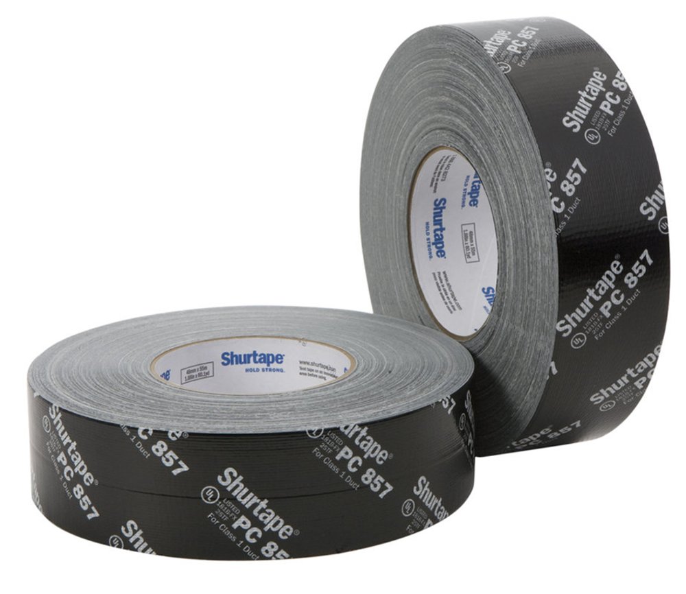 UPC 140074000251 product image for Shurtape Technologies 141502518 2 in. x 60 Yards Black Duct Tape | upcitemdb.com