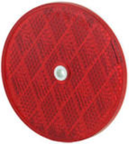 UPC 029069113308 product image for Hy-Ko Products 453030009 DRF3R 3.25 in. Round Reflectors - Red 24 Per Pack | upcitemdb.com