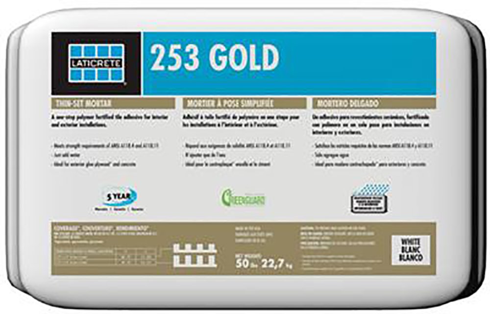 UPC 720912028472 product image for Laticrete 388584724 50 lbs White 253 Thinset Gold Mortar | upcitemdb.com