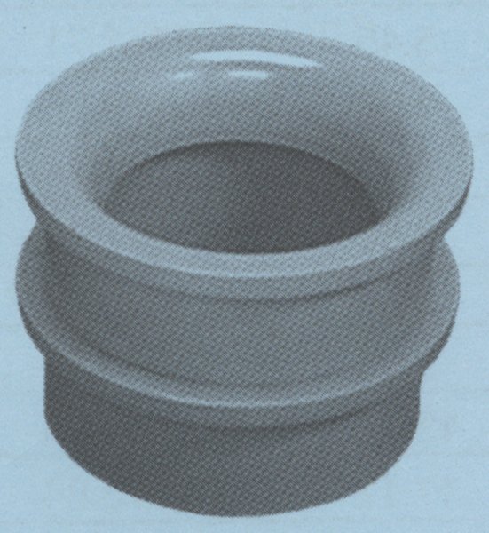 UPC 088700000087 product image for Cantex Industries 45500873 5144005U 1 in. End Bell | upcitemdb.com
