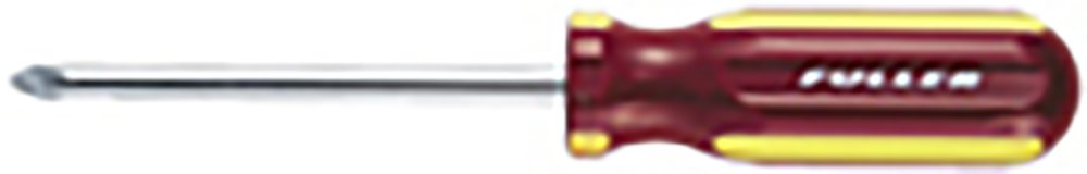 Fuller Tool Usa & Innovak Group 81208043 No.0 2.5 In. Phillips Grip D Screwdriver