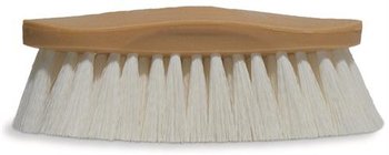 Decker Manufacturing 753853555 34 Synthetic Bristled Grooming Brush - White