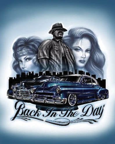 Hot Stuff 1055-08x10-lo 8 X 10 In. Back In The Day Lowrider Poster Print
