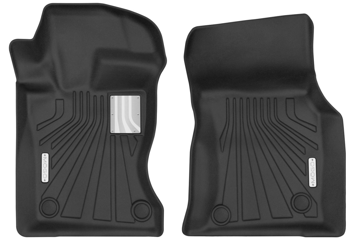Husky Liners 70151 6.25 lbs Mogo Front Floor Liners Mat Black - Pack of 2 Husky Liners 70151 6.25 lbs Mogo Front Floor Liners Mat Black - Pack of 2
