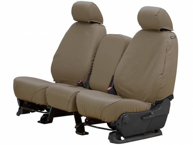 UPC 753933010034 product image for Husky Liners 1003 Taupe Front Row Seat Cover for 2014-2016 Chevy Silverado 1500 | upcitemdb.com