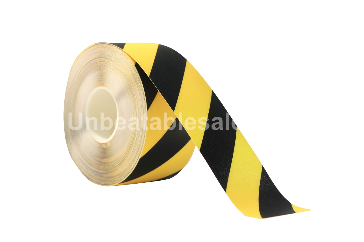 Rout2d 2 In. X 98 Ft. Floor Marking Tape, Black & Yellow
