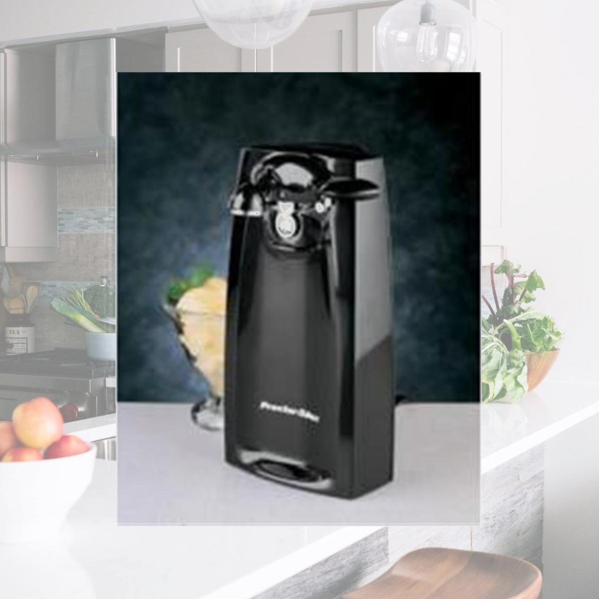 Picture of Proctor Silex 75217   BLK  Power Opener Can Opener & Knife Sharpener