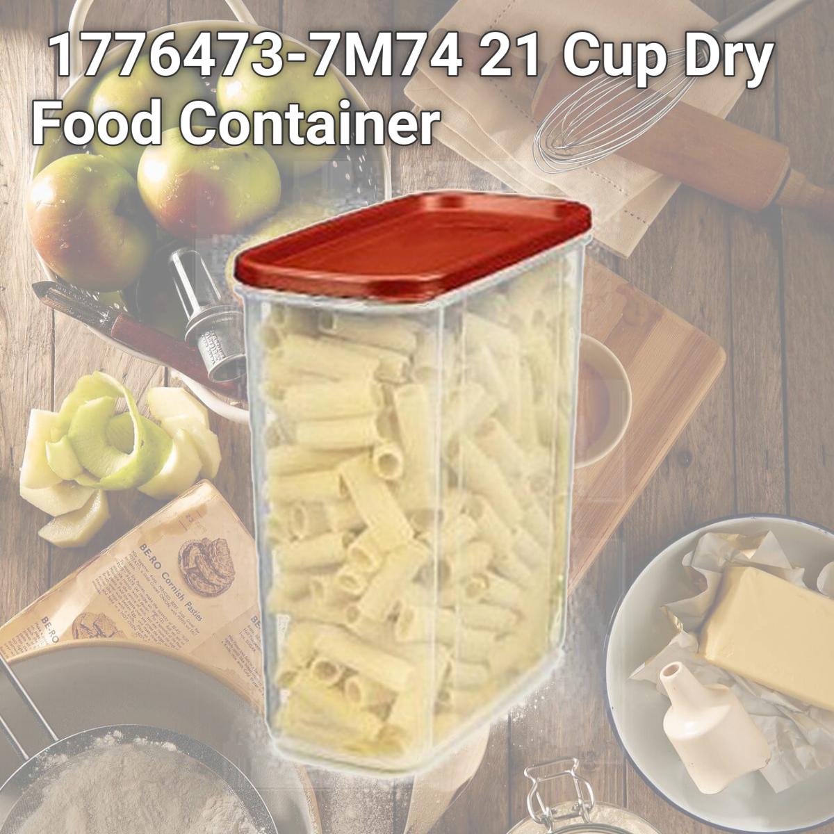 Picture of Rubbermaid 1776473-7M74 21 Cup Dry Food Container 