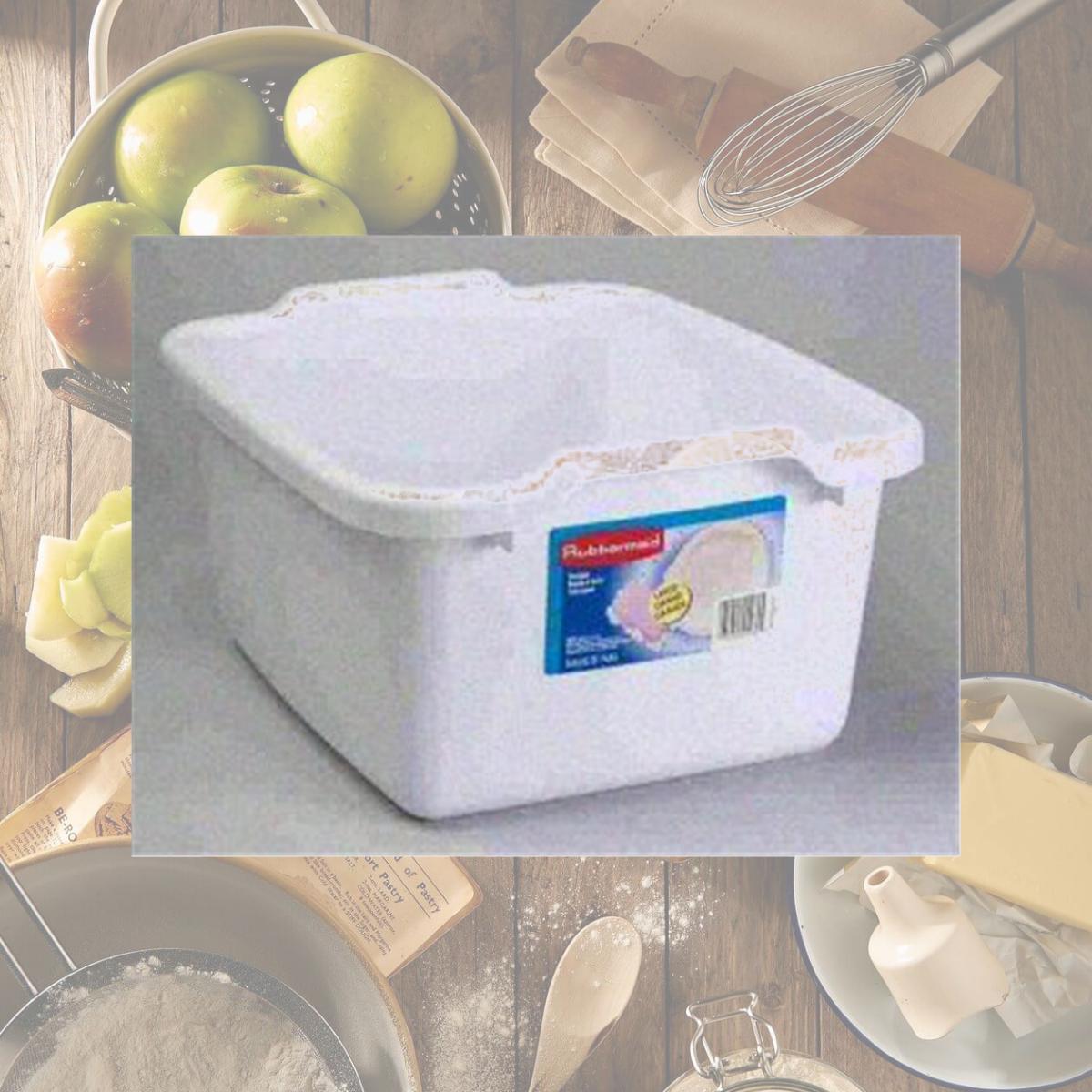 Picture of RUBBERMAID 297000  WHITE DISH PAN 15.3 QT  