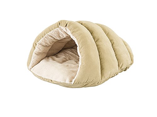 Eth 32953 Tan Pets Sleep Zone Cuddle Cave Bed For Cat - Tan
