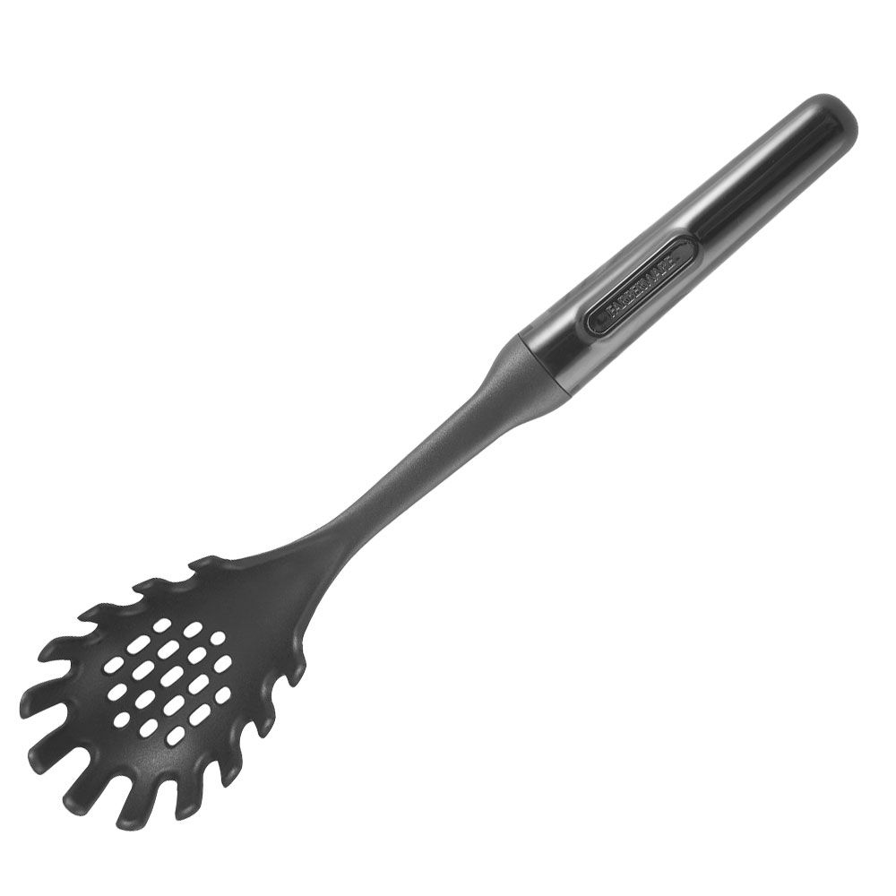 5211446 Blk Professional Pasta Fork, Black - Pack Of 3