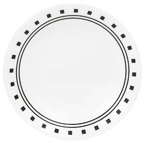 1074211 Cty Lunch Plate City Block - Pack Of 6