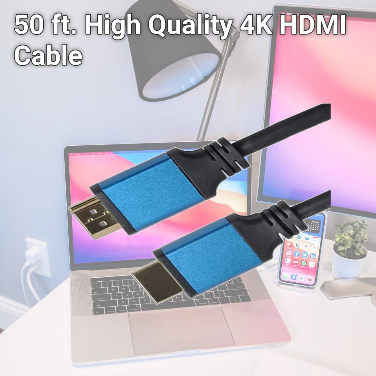 Picture of Master Electronics EMHD28050 50 ft. High Quality 4K HDMI Cable