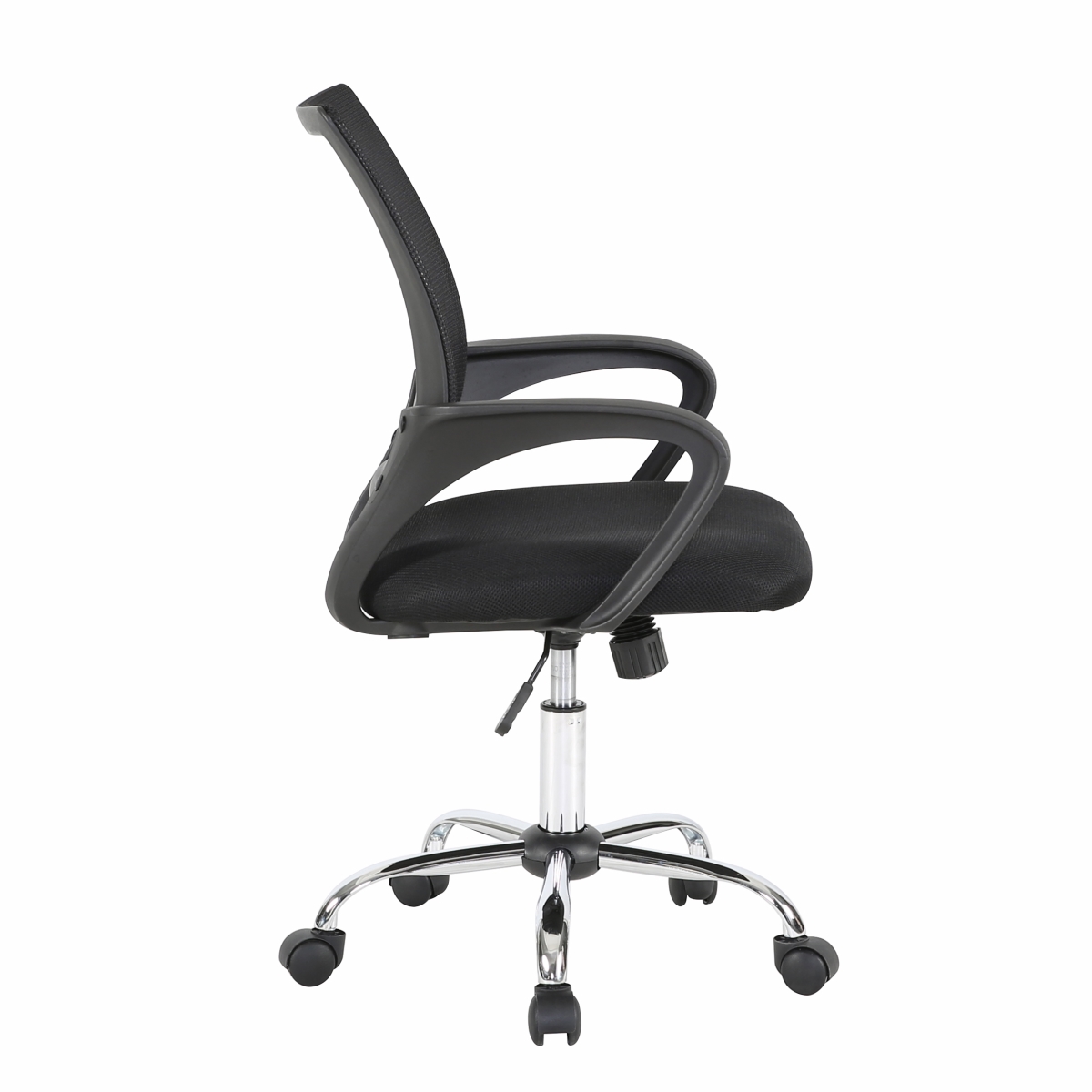 Tyfc21030 29.2 In. Mid Back Mesh Office Chair, Black