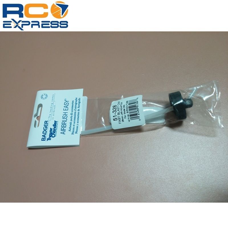 Badger BAD51328 28 mm Jar Adapter Floquil 350 Badger BAD51328 28 mm Jar Adapter Floquil 350