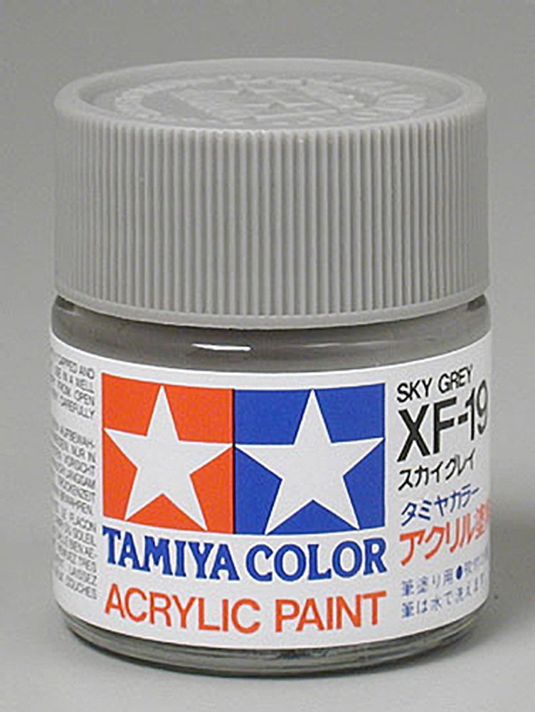 Tamiya TAM81319 Acrylic XF-19 Flat Sky Grey Tamiya TAM81319 Acrylic XF-19 Flat Sky Grey