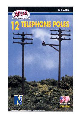 Atl2801 N Telephone Poles