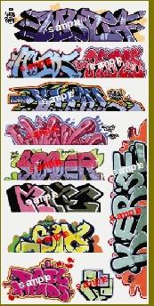 Blr1257 N Scale Graffiti Decals Mega Set No. 8