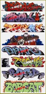 Blr1258 N Scale Graffiti Mega - Set 9