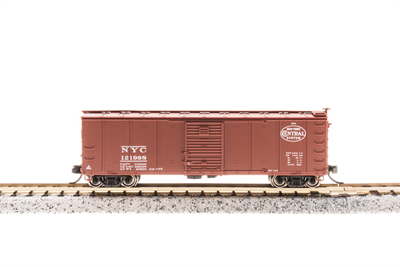 Bli3667 Nyc Steel Box Car No.122767 With Dreadnaught Ends, Pre-1955 Roman Lettering, N