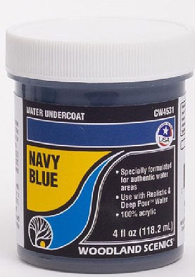 Woo4531 Water Undercoat - Navy Blue