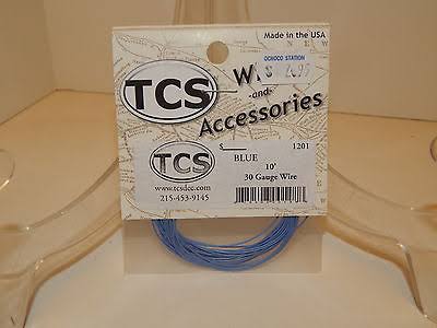 Tcs1201 10 Ft. 30 American Wire Gauge - Blue