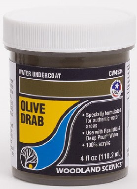Woo4534 Water Undercoat - Olive Drab
