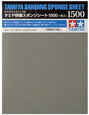 Tam87150 Sanding Sponge Sheet 1500 Level