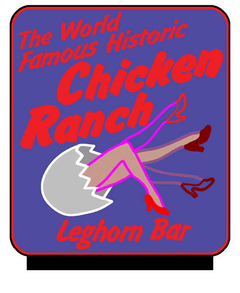 Mie882651 Ho-o Chicken Ranch Billboard, Large