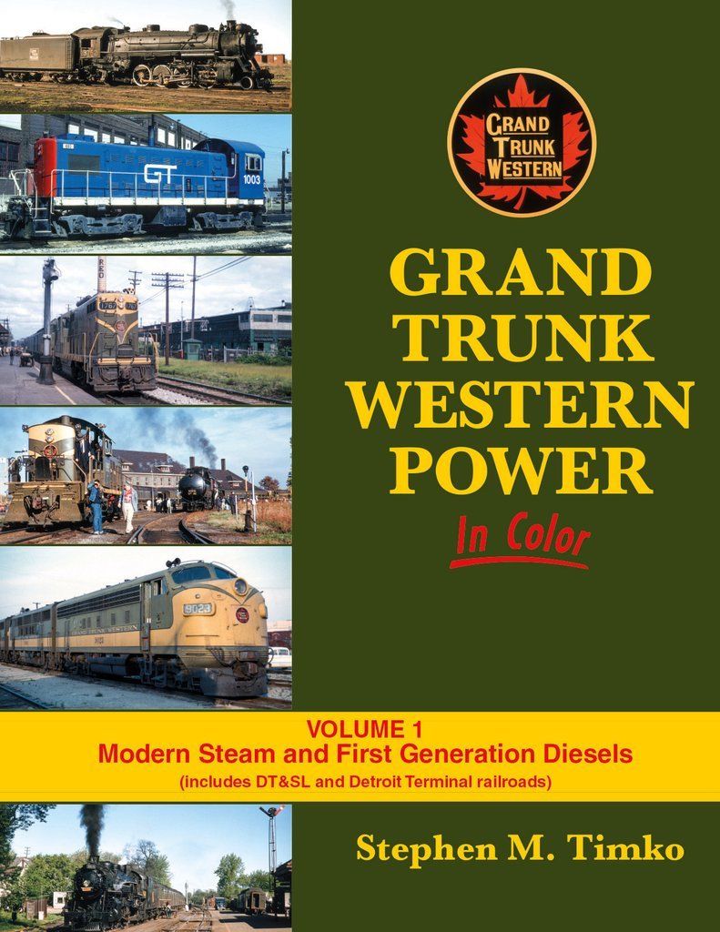 Msb1613 Grand Trunk Western Power In Color - Volume 1