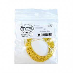 Tcs1082 20 Ft. 30 Gauge Wire, Yellow