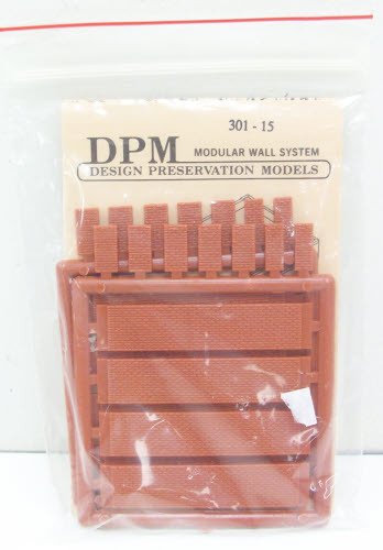 Design Preservation Models Dpm30115 Ho Scale Dock Riser Wall Kit - 8 Pieces