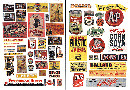 Jli178 1940s-1950s Paint & Consumer Signs Posters